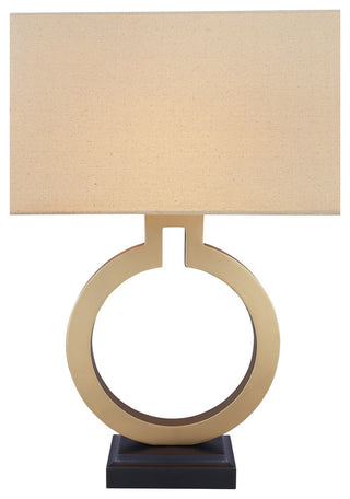 Aspen Creative 40202-11, 27" High Metal Table Lamp, Gold