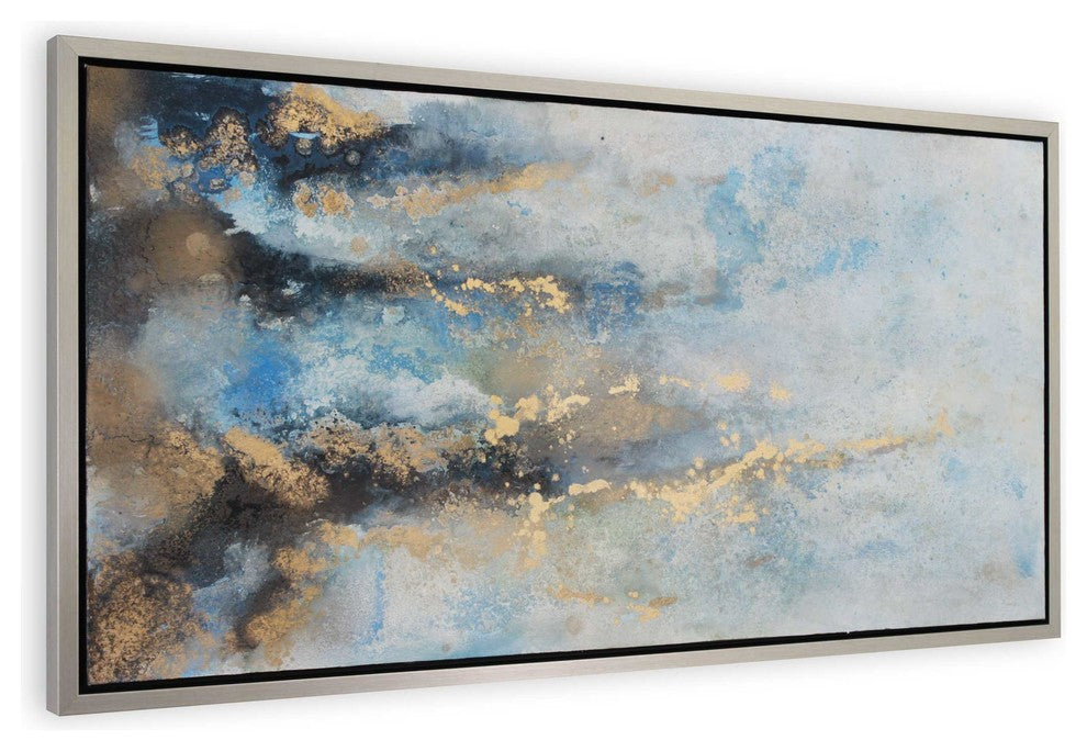 Rising River Flow Framed Artwork