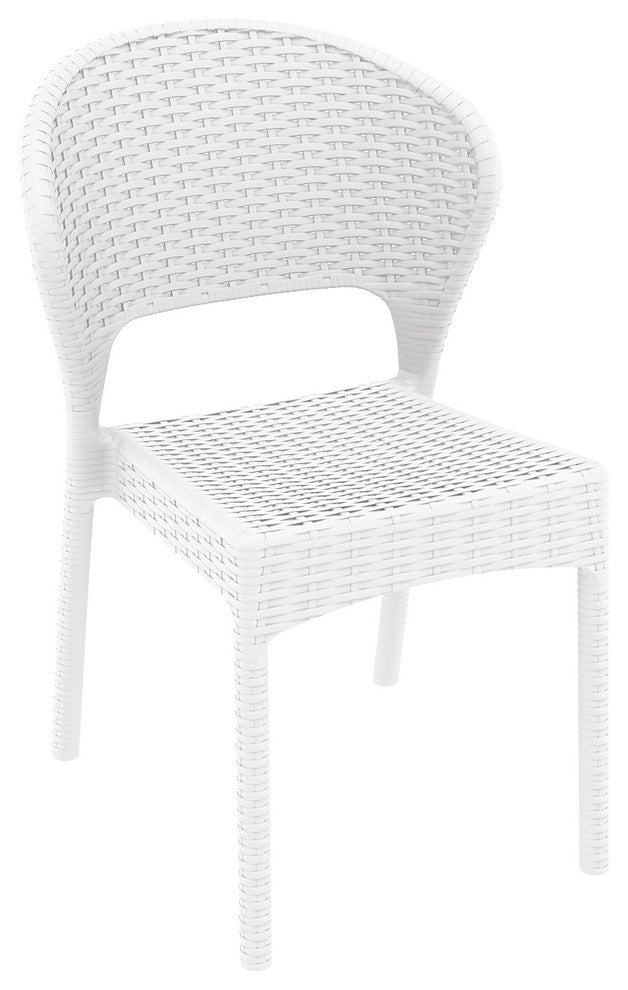 Compamia Daytona 7-Piece Extendable Dining Set, White