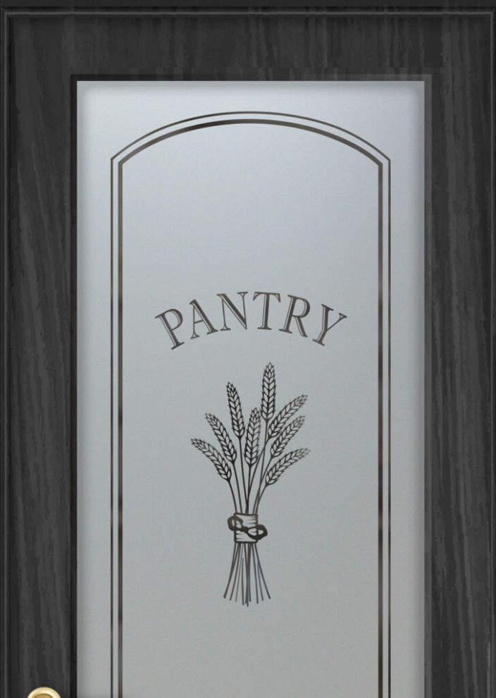Pantry Door - Bundled Wheat Petite - Primed - 24" x 80" - Knob on Right -...