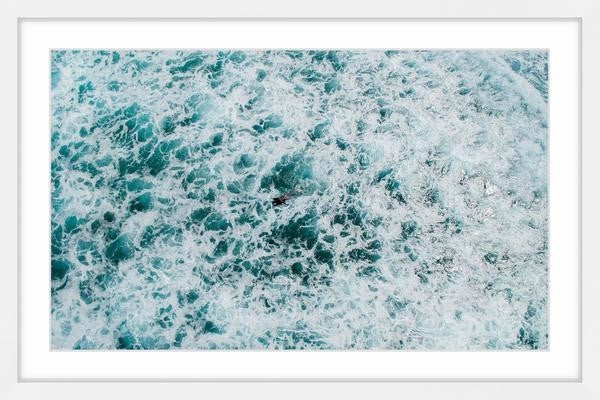 "Foam" Framed Painting Print, 24"x16"