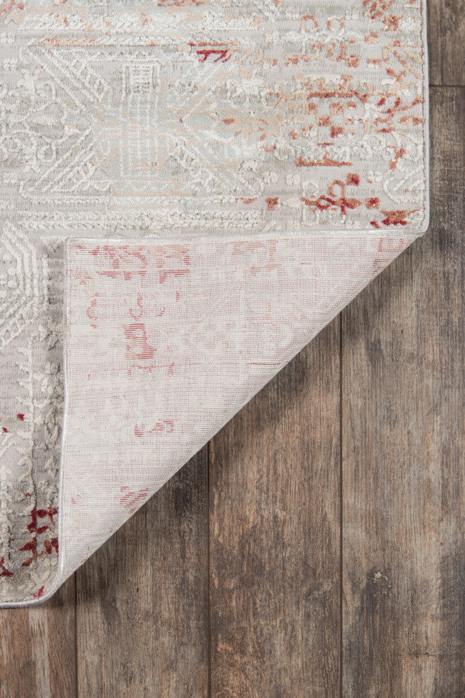 Momeni Genevieve Polyester Area Rug, Red, 7''9" X 9''10"