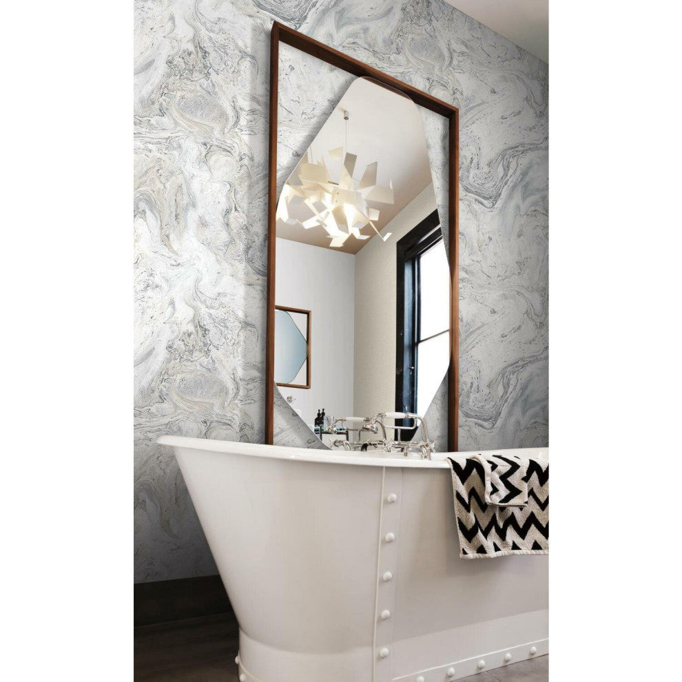 Oil & Marble Peel and Stick Wallpaper