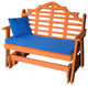 5' Poly Marlboro Glider, Orange