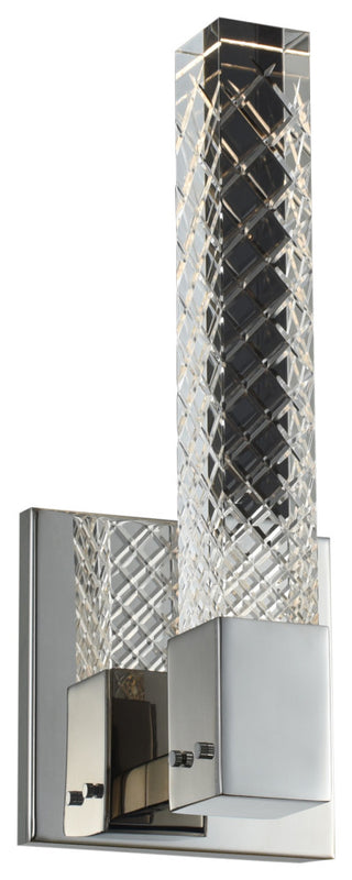 Apollo 5x12" 1-Light Modern, Chrome