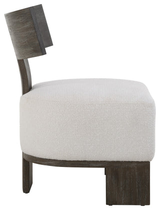 Uttermost Finlay Dark Walnut Accent Chair
