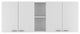 Winslow 59" Wall Cabinet, White