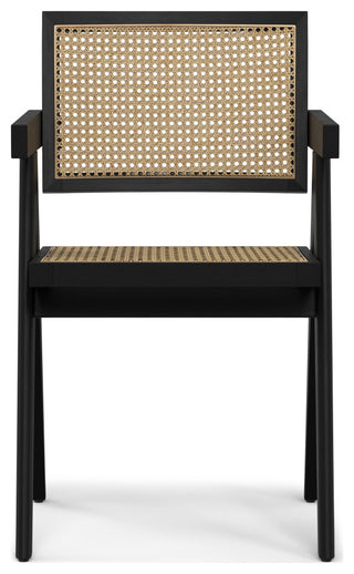 Regina Dining Armchair (Set of 2) in Black