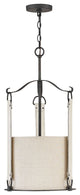 Hinkley Telluride Medium Pendant, Brushed Graphite