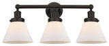 Cone 3-Light 25.75" Bath Vanity-Light Oil Rubbed Bronze
