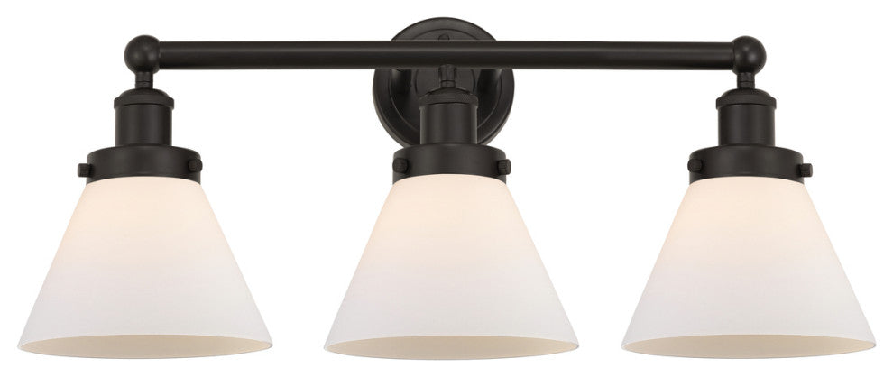 Cone 3-Light 25.75" Bath Vanity-Light Oil Rubbed Bronze