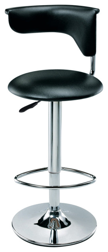 Pu Barstool, Black