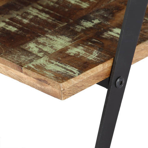 vidaXL Coffee Table End Table with Storage for Living Room Solid Reclaimed Wood