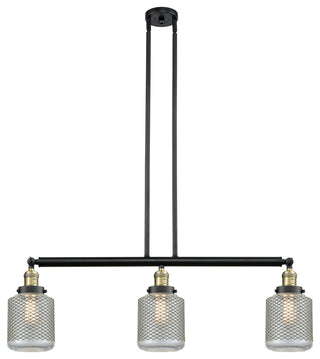 Innovations Lighting 213-Bab-S-G262-Led 3 Light Dimmable Led 38" Island Light
