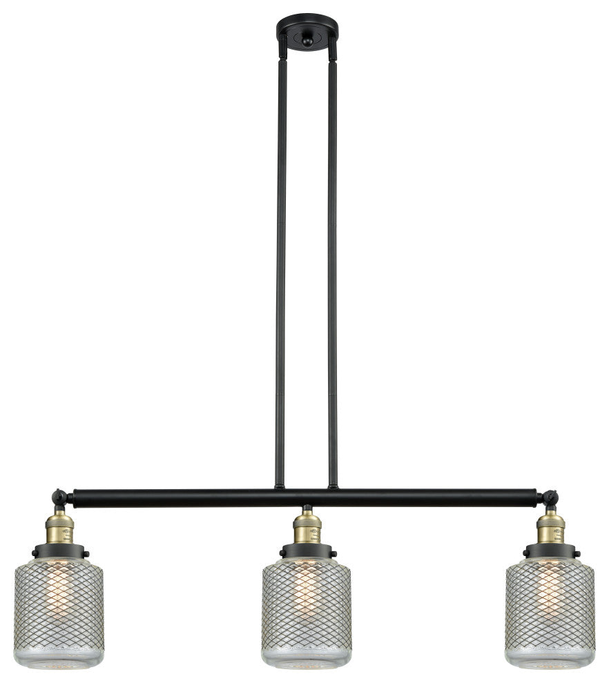 Innovations Lighting 213-Bab-S-G262-Led 3 Light Dimmable Led 38" Island Light