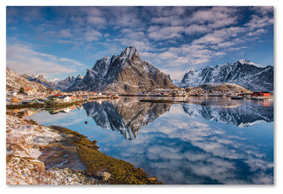 Michael Blanchette Photography 'Mirror in the Fjord' Canvas Art, 47x30