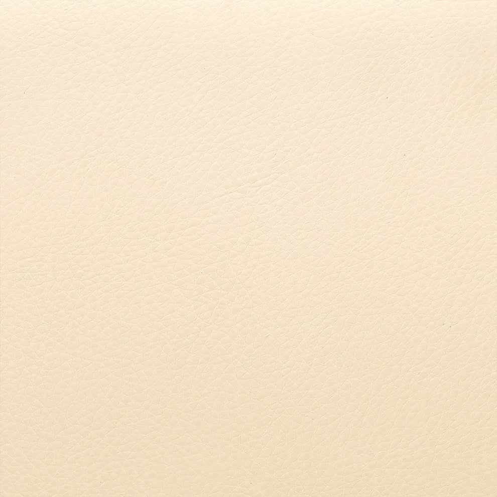 Julyssa 30" Bar Height Swivel Cream Faux Leather and Walnut Wood Bar Stool