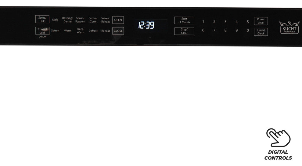 Kucht 24" 1.2 Cu. Ft. Built-in Microwave Drawer