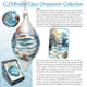 Moon Goddess Glass Ornament