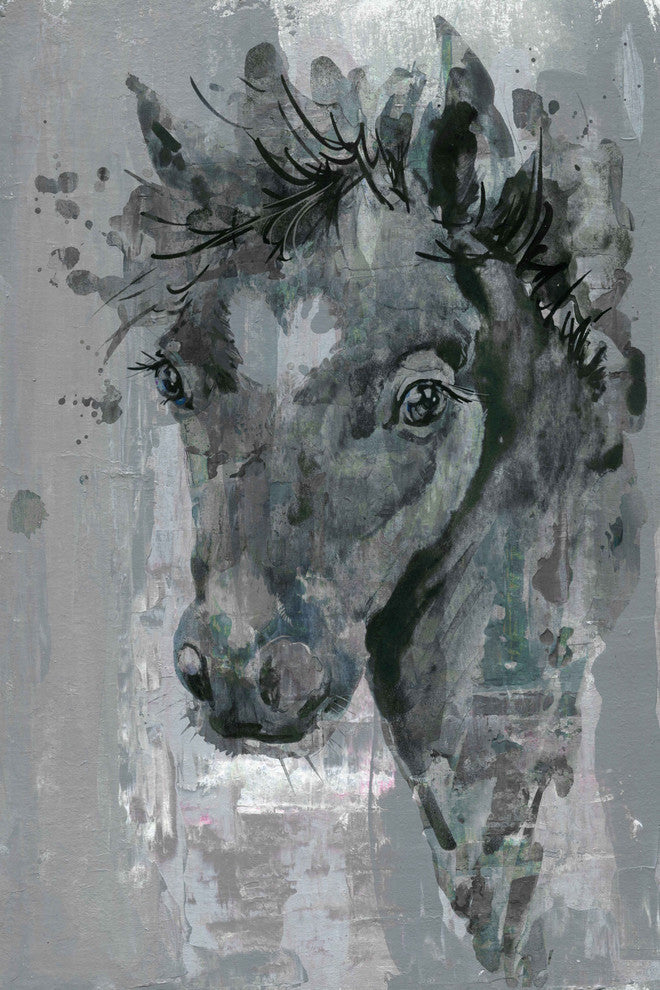 "Sweet Stare" Painting Print on Wrapped Canvas, 24"x36"