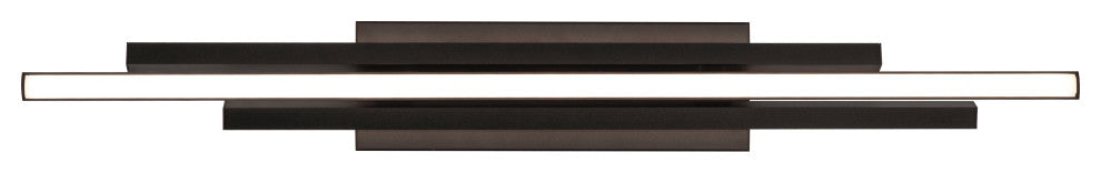 Indra 36" LED Vanity, Black