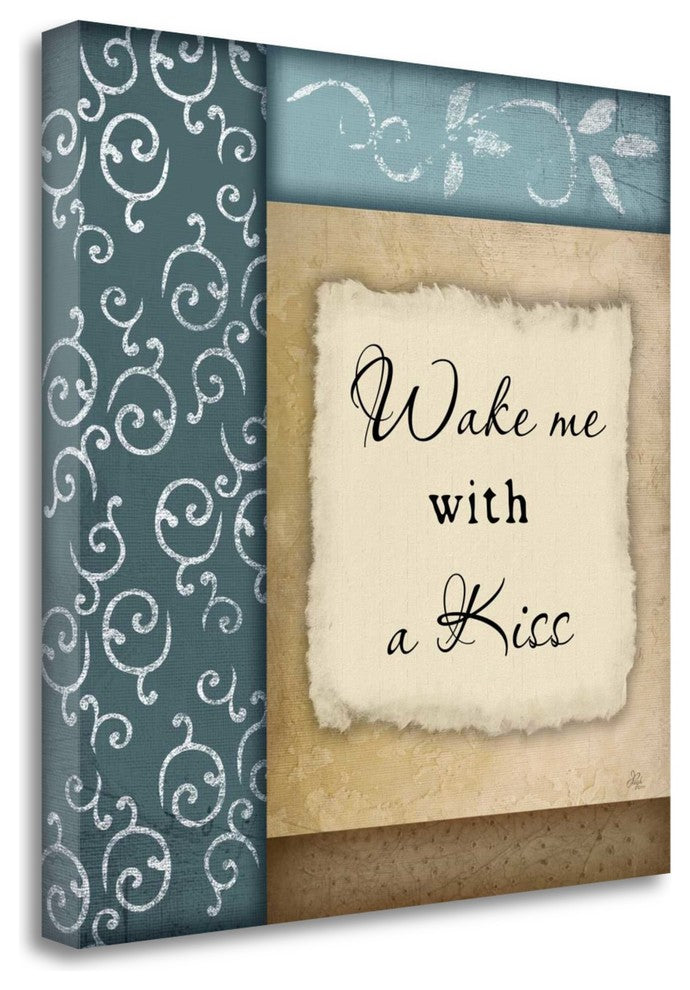 "Wake Me With A Kiss" By Jennifer Pugh, Giclee Print on Gallery Wrap Canvas