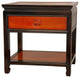 Rosewood Bedside Table, Two-tone