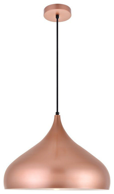 Courtney 1-Light Honey Gold Pendant