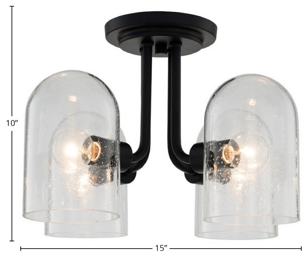 Cupola 4 Light Semi Flush