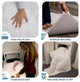 My Magic Carpet Washable Faux Fur White Shag Rug, 5'x7'