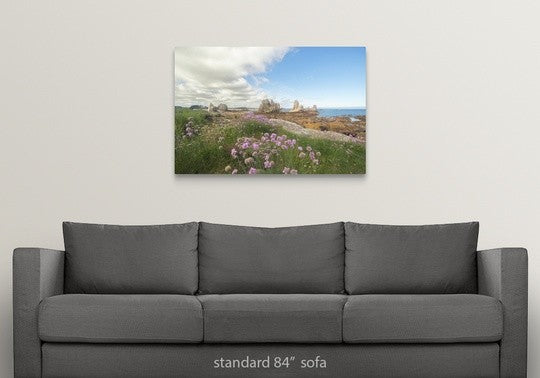 "Aiguilles Port Scaff Bretagne" Wrapped Canvas Art Print, 36"x24"x1.5"