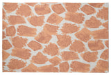 Giraffe Journey Rug, Orange, 4'x6'