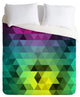 Deny Designs Three Of The Possessed Underwater Lion Duvet Cover - Lightweight