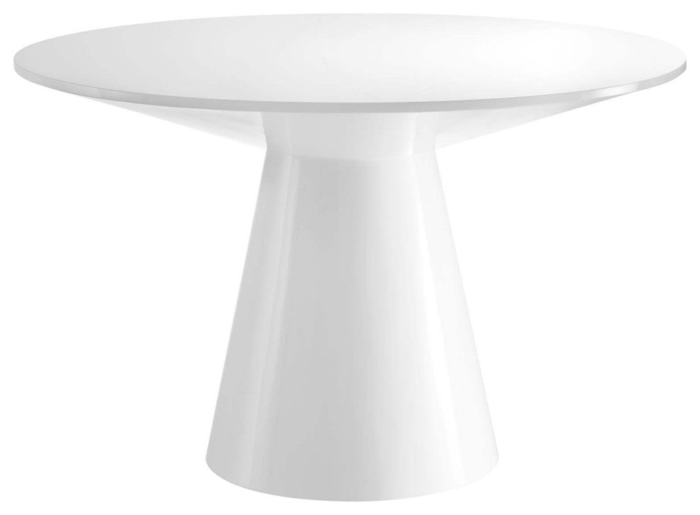 Provision 47" Round Dining Table, White