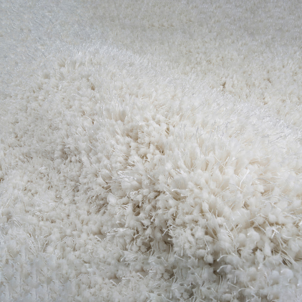 Illustrations Area Rug, White, 2? x 3?, Solid