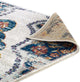 Entourage Malia Distressed Vintage Floral Persian Medallion 8x10 Area Rug