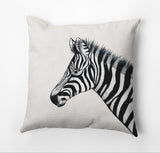 Zebra Pillow, 20"x20"