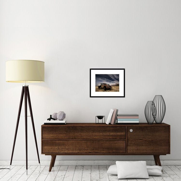 "Corrosion" Framed Digital Print by Thorsteinn H. Ingibergsson, 24"x19"