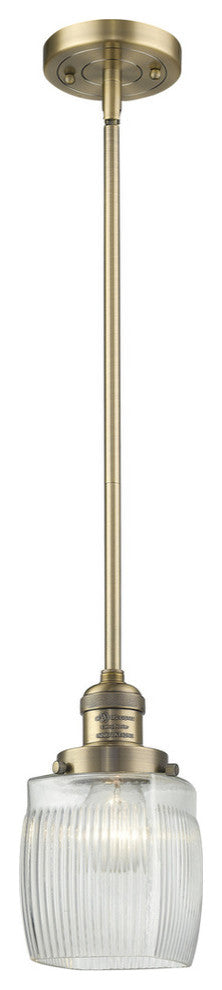 Innovations Lighting 201S-Bb-G302 1 Light 8 Inch Mini Pendant