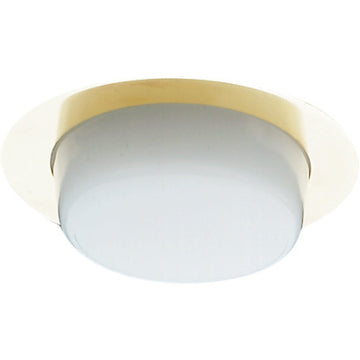 NICOR 4" Recessed Drop Opal Shower Trim, White