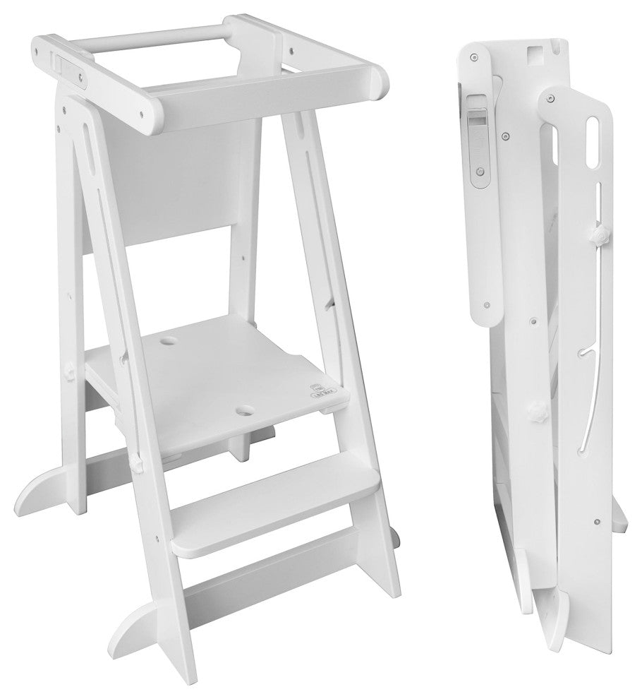 Little Partners Learn ''N Fold Learning Tower, Soft White