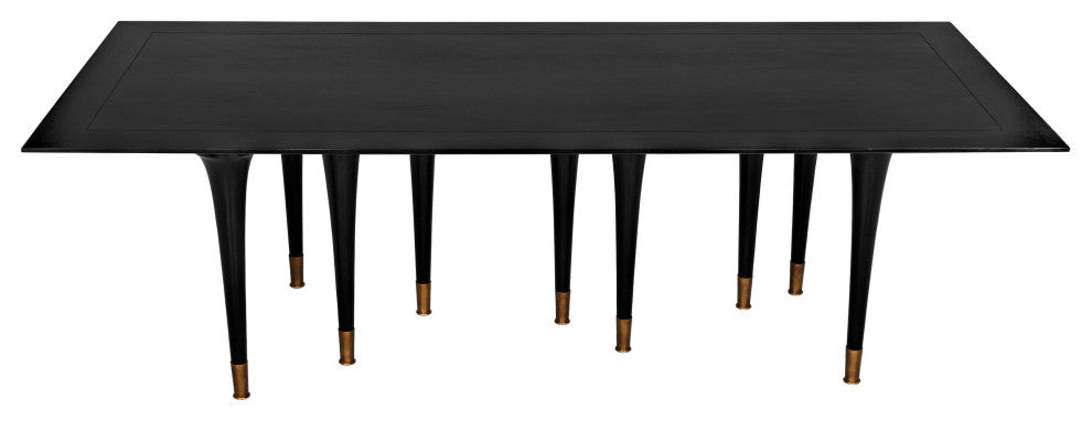 Noir Furniture Romeo Dining Table, HB