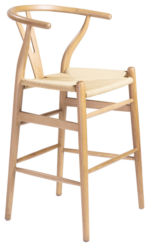 Evelina-C Counter Stool, Natural