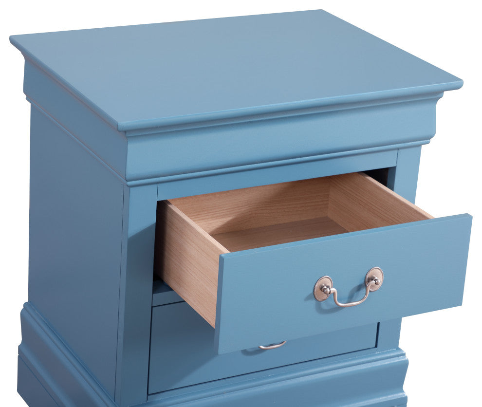 Napa Nightstand, Teal