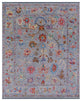 Turkish Oushak Handmade Wool Rug 8' 1" X 10' 0" - Q14850