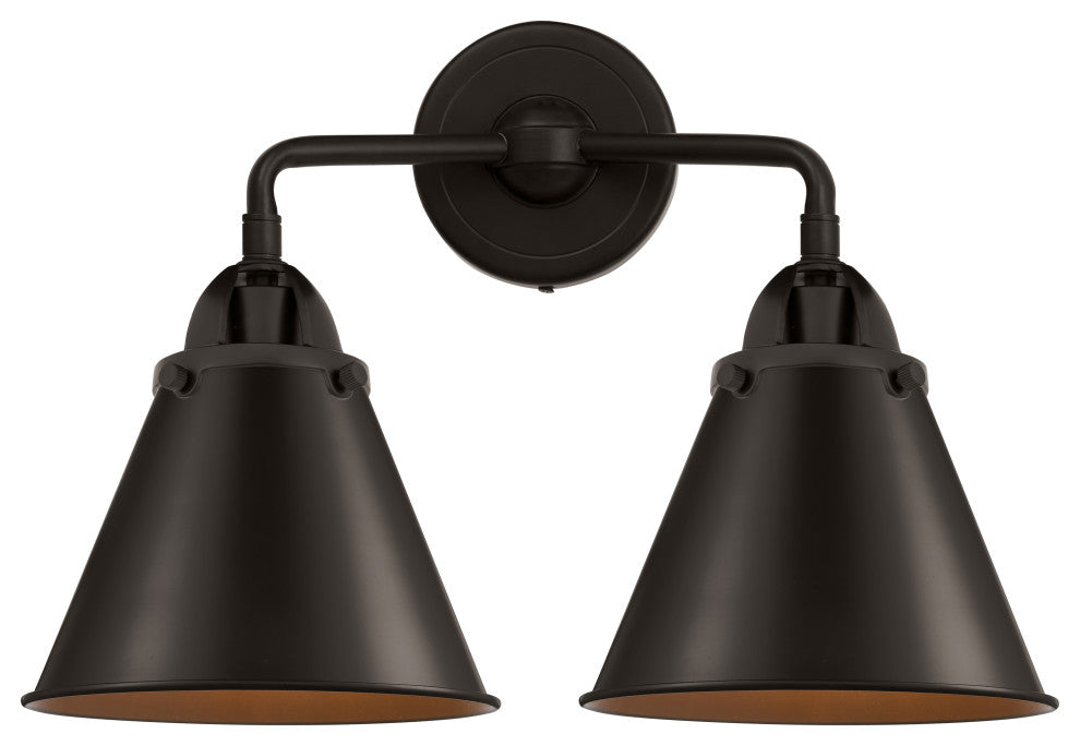 Innovations 288-2W-OB-M13-OB 2-Light Bath Vanity Light, Oil Rubbed Bronze