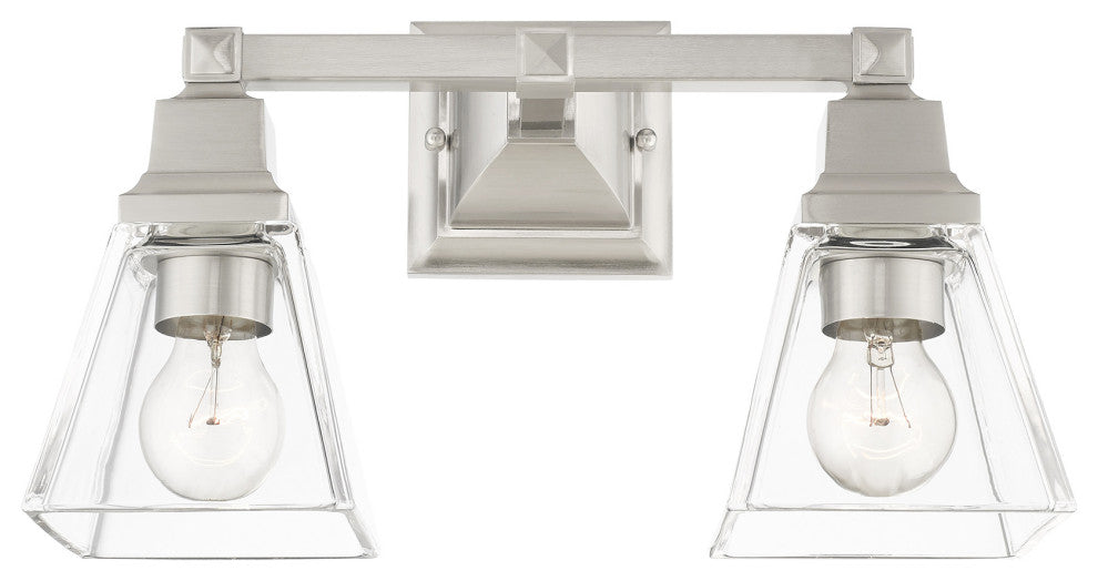 Livex Lighting 17172-91 Mission - Two Light Bath Vanity
