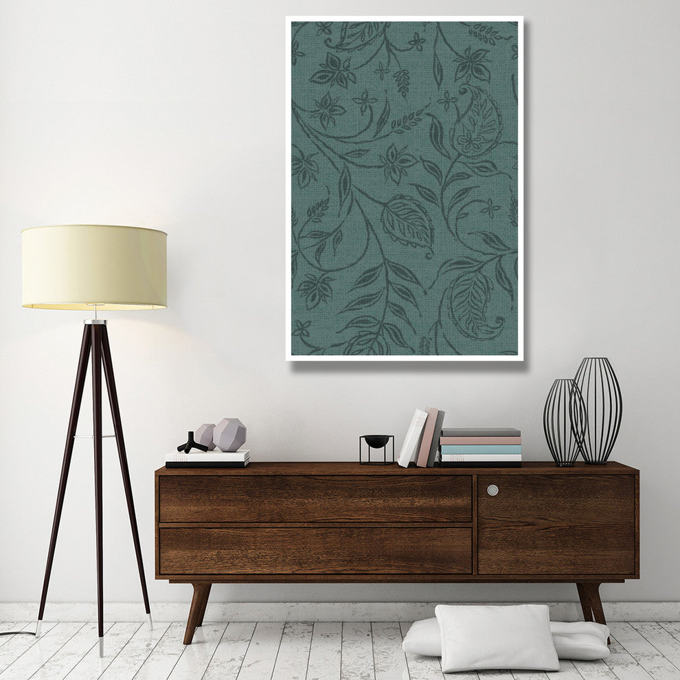 "Paisley Trail II Patterns" Digital Paper Print by Daphne Brissonnet, 42"x62"