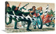 "Running the Blockade" Stretched Canvas Giclee by Mort Kunstler, 22"x14"