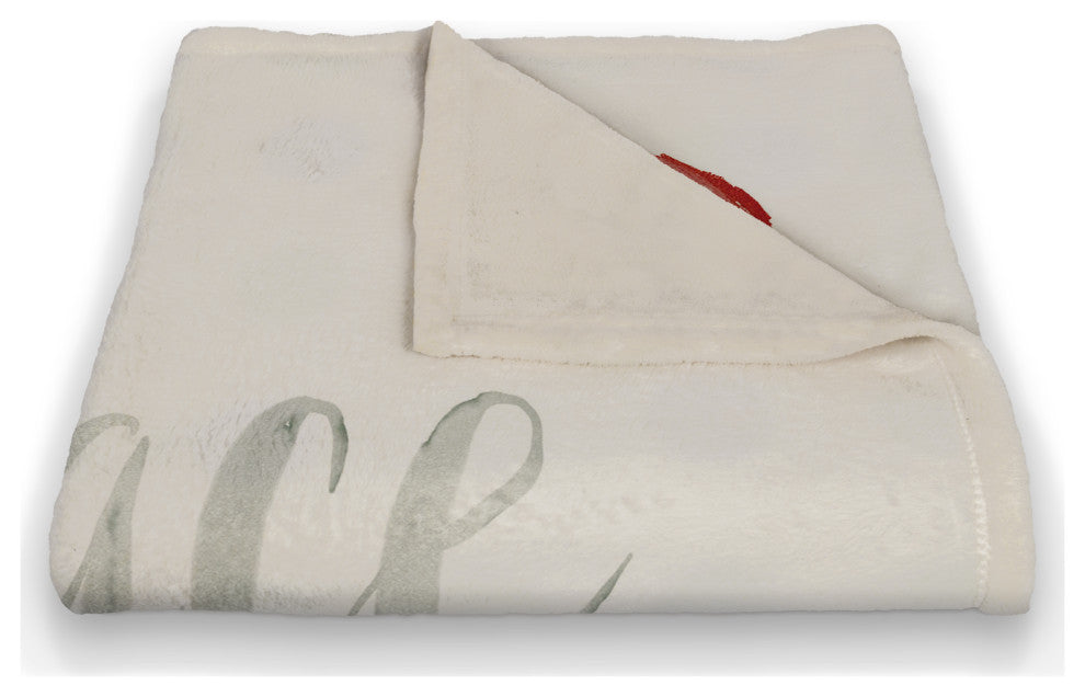 Peace Love Joy 3 50x60 Coral Fleece Blanket